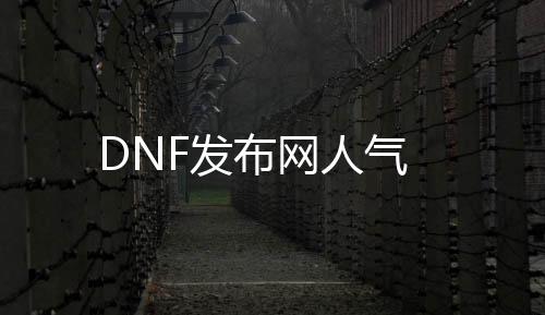 DNF发布网人气
