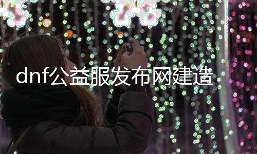 dnf公益服发布网建造（dnf公益服发布网啥意思）